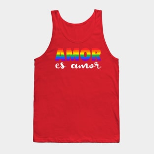 Amor es amor - Love is love Tank Top